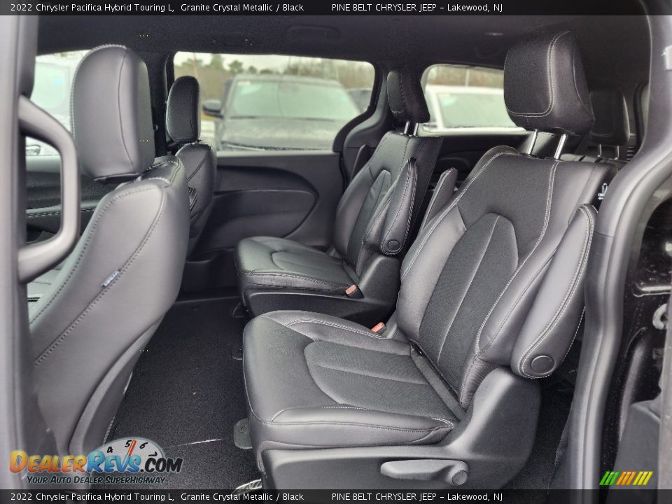 Rear Seat of 2022 Chrysler Pacifica Hybrid Touring L Photo #7