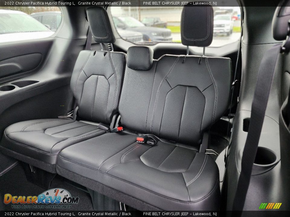 Rear Seat of 2022 Chrysler Pacifica Hybrid Touring L Photo #9