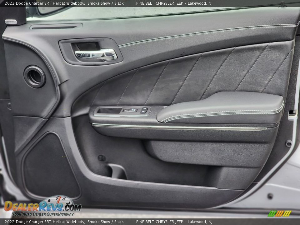 Door Panel of 2022 Dodge Charger SRT Hellcat Widebody Photo #23
