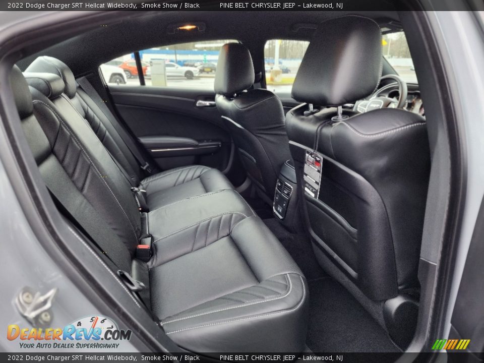 Rear Seat of 2022 Dodge Charger SRT Hellcat Widebody Photo #27