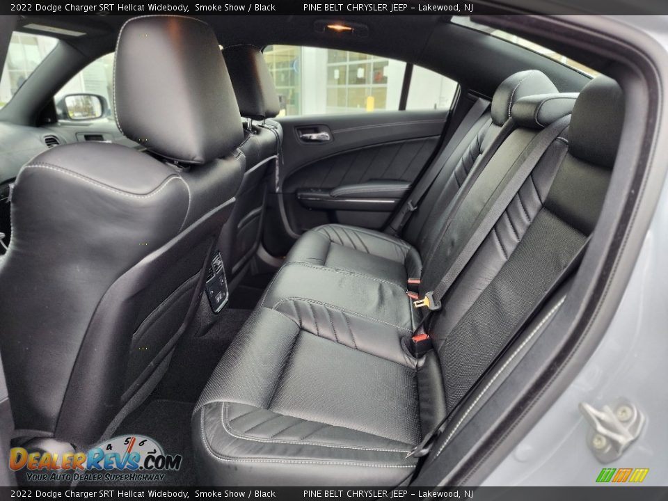 Rear Seat of 2022 Dodge Charger SRT Hellcat Widebody Photo #31
