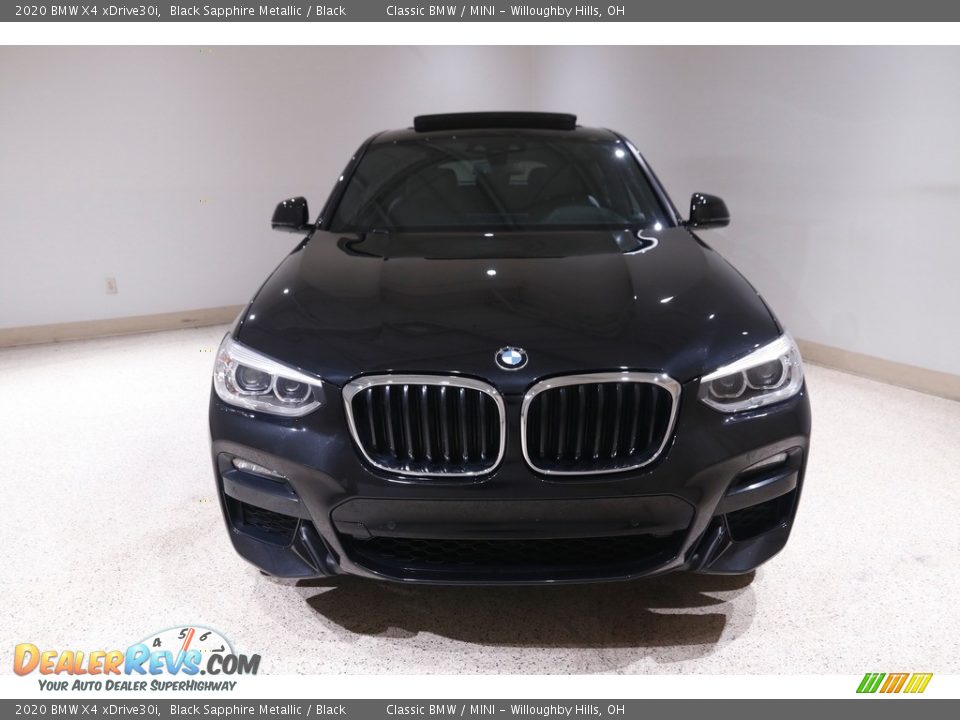 2020 BMW X4 xDrive30i Black Sapphire Metallic / Black Photo #2