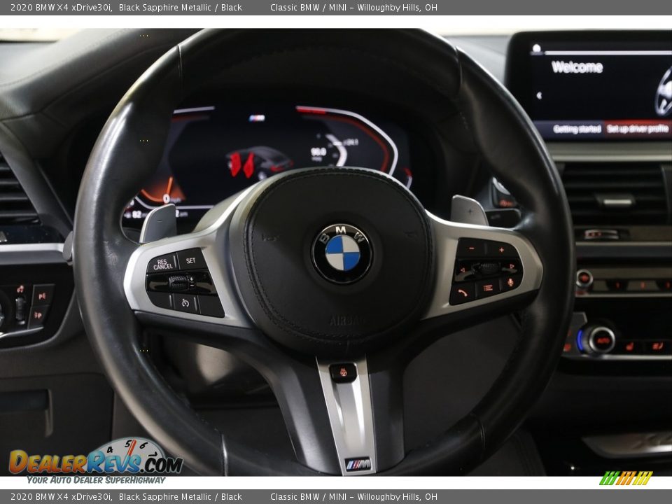 2020 BMW X4 xDrive30i Black Sapphire Metallic / Black Photo #7