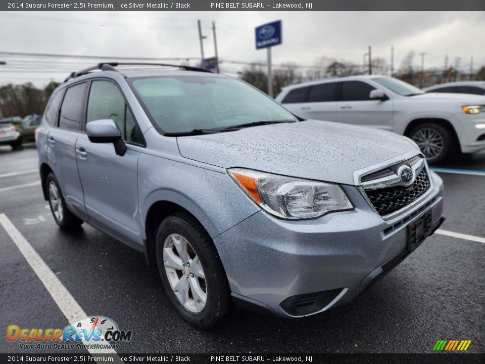 2014 Subaru Forester 2.5i Premium Ice Silver Metallic / Black Photo #3