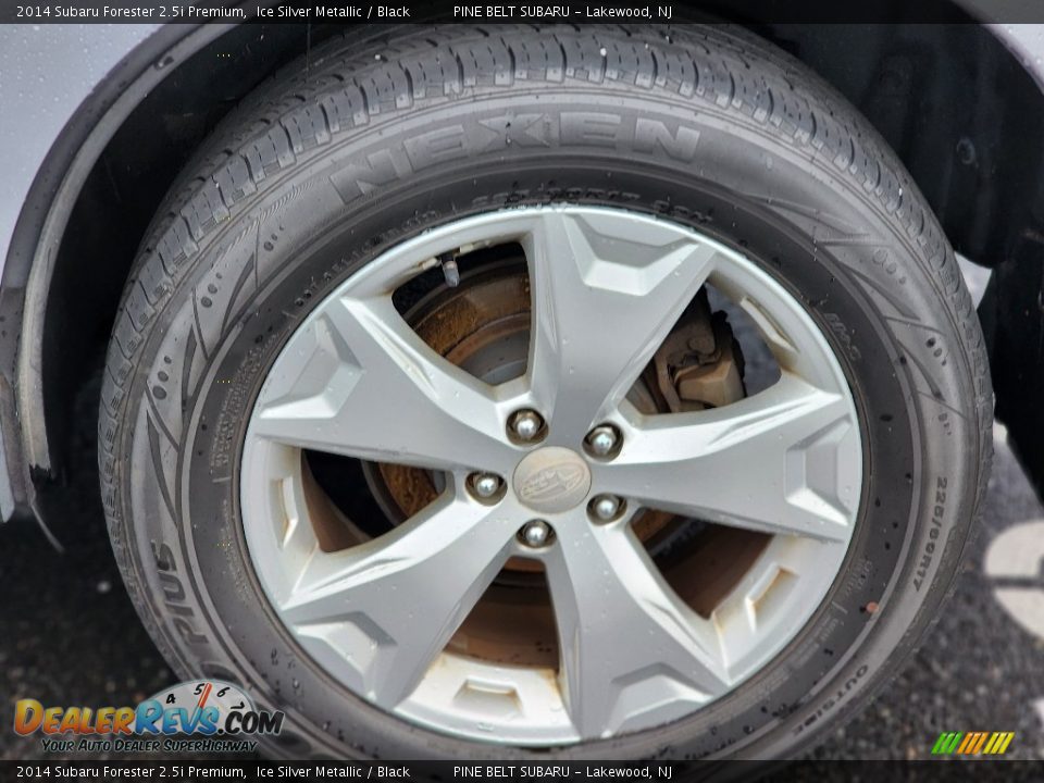 2014 Subaru Forester 2.5i Premium Ice Silver Metallic / Black Photo #9
