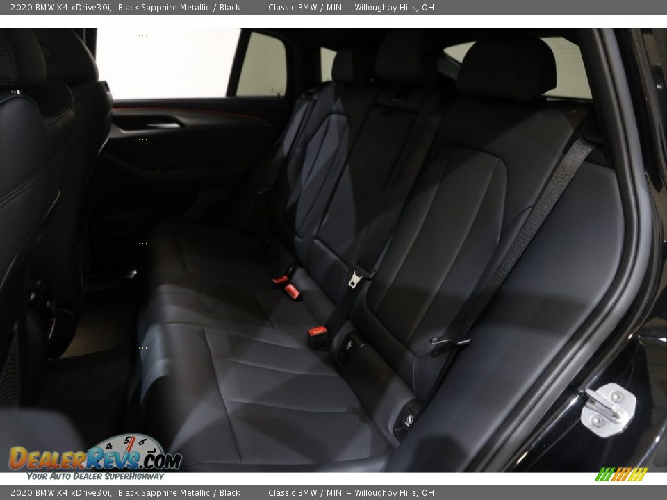 2020 BMW X4 xDrive30i Black Sapphire Metallic / Black Photo #20
