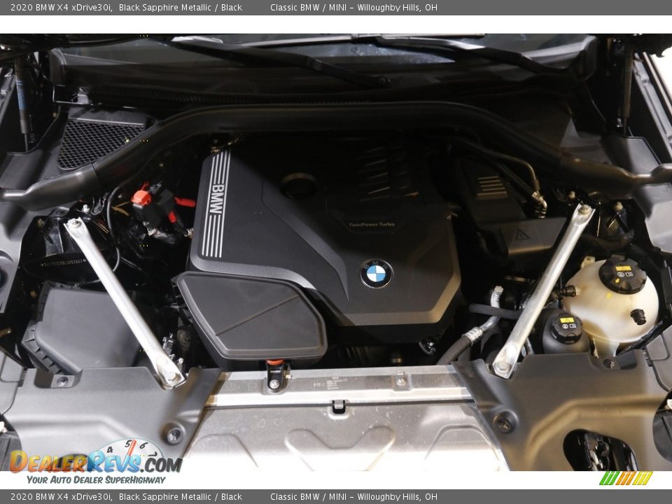 2020 BMW X4 xDrive30i Black Sapphire Metallic / Black Photo #22