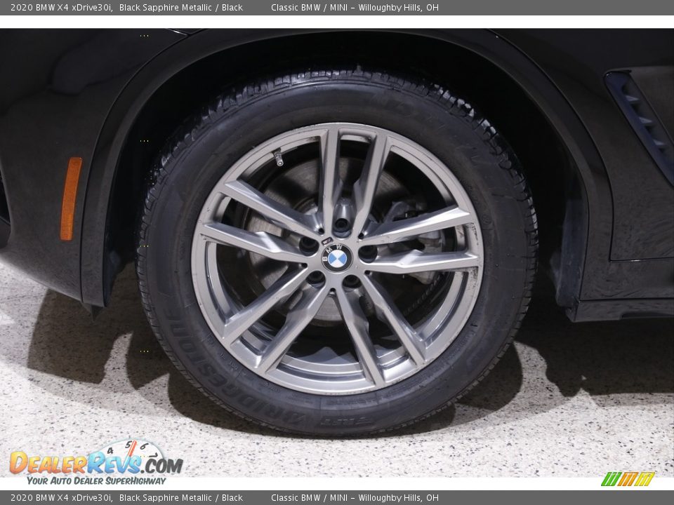 2020 BMW X4 xDrive30i Black Sapphire Metallic / Black Photo #23