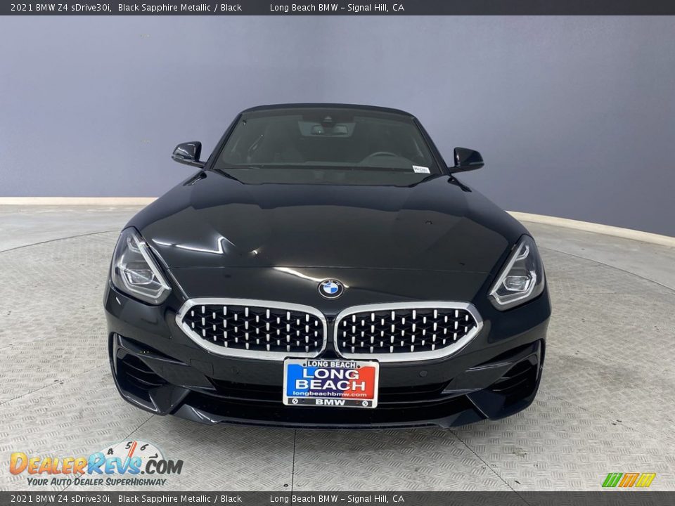 2021 BMW Z4 sDrive30i Black Sapphire Metallic / Black Photo #2