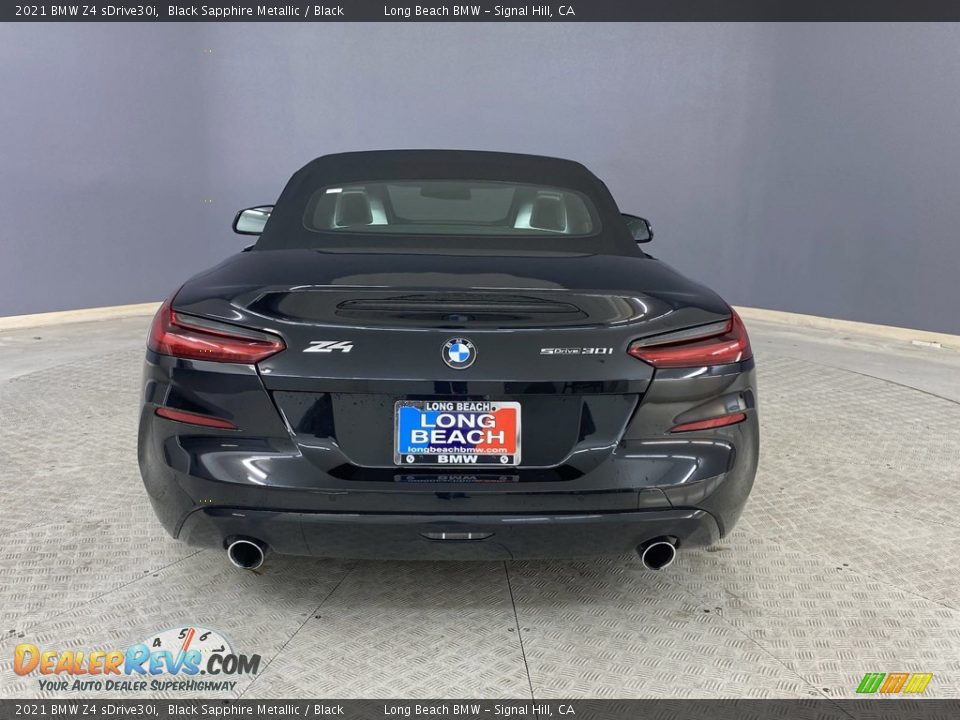 2021 BMW Z4 sDrive30i Black Sapphire Metallic / Black Photo #4