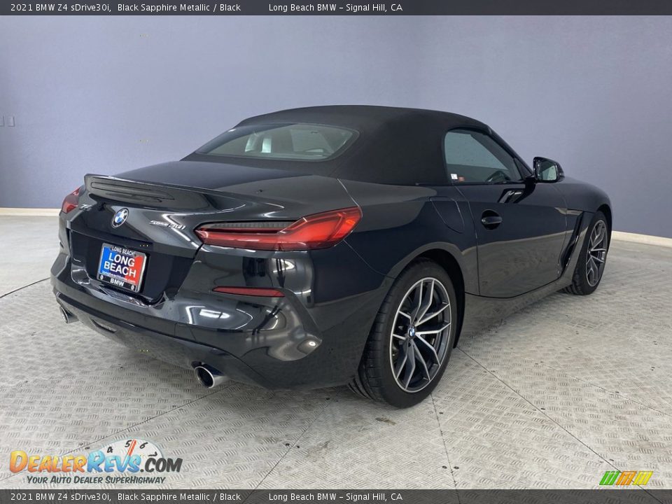 2021 BMW Z4 sDrive30i Black Sapphire Metallic / Black Photo #5