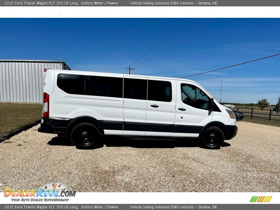 Oxford White 2015 Ford Transit Wagon XLT 350 LR Long Photo #3