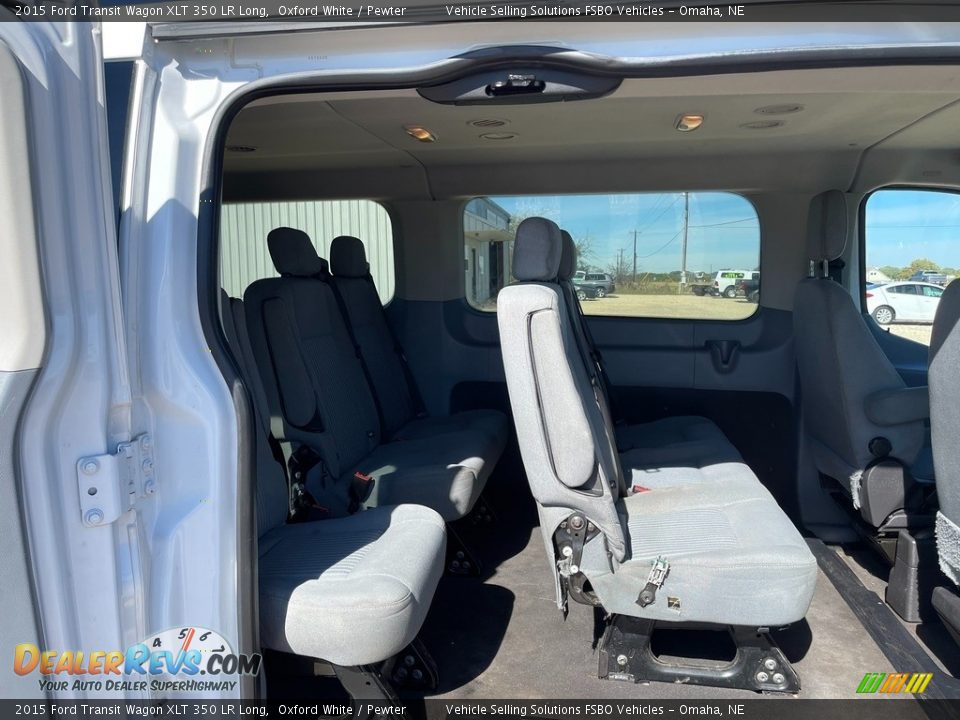 Rear Seat of 2015 Ford Transit Wagon XLT 350 LR Long Photo #10