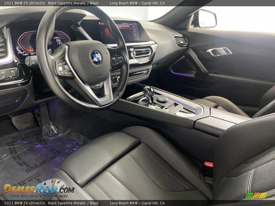 Black Interior - 2021 BMW Z4 sDrive30i Photo #15