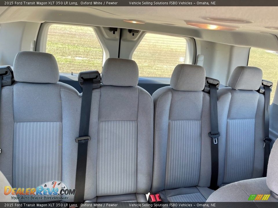 Rear Seat of 2015 Ford Transit Wagon XLT 350 LR Long Photo #15