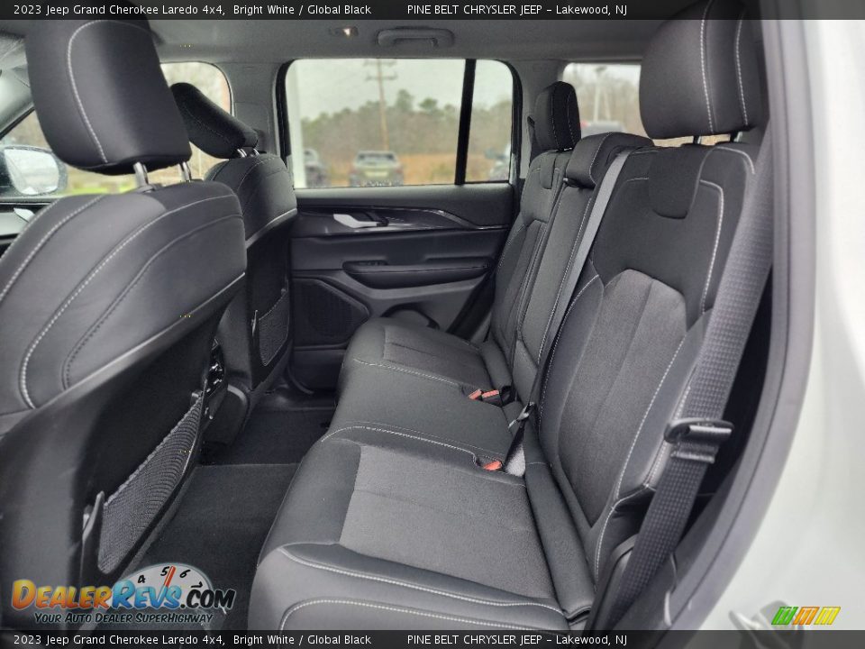 Rear Seat of 2023 Jeep Grand Cherokee Laredo 4x4 Photo #13