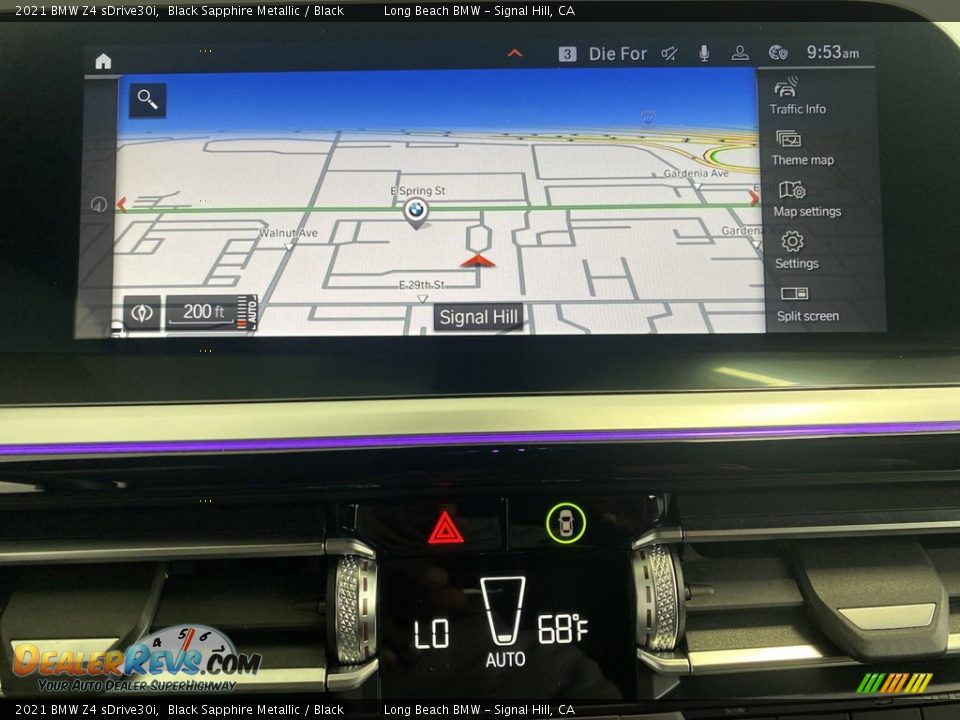 Navigation of 2021 BMW Z4 sDrive30i Photo #23