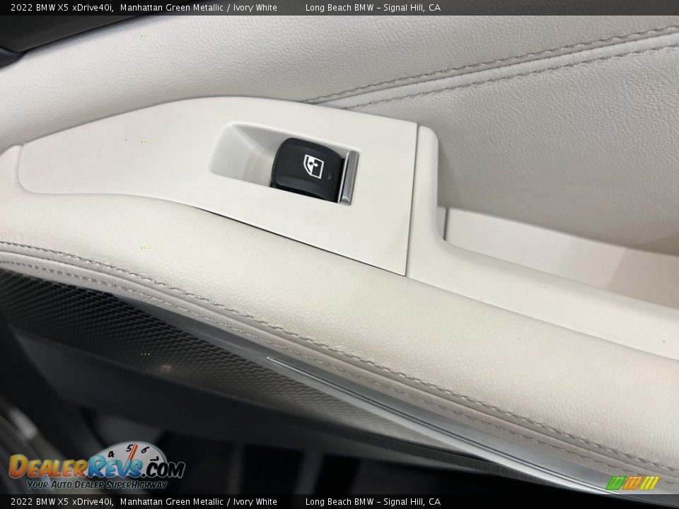 2022 BMW X5 xDrive40i Manhattan Green Metallic / Ivory White Photo #11