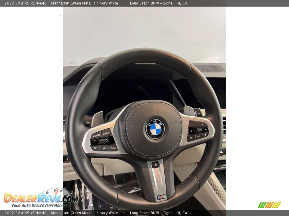 2022 BMW X5 xDrive40i Steering Wheel Photo #31