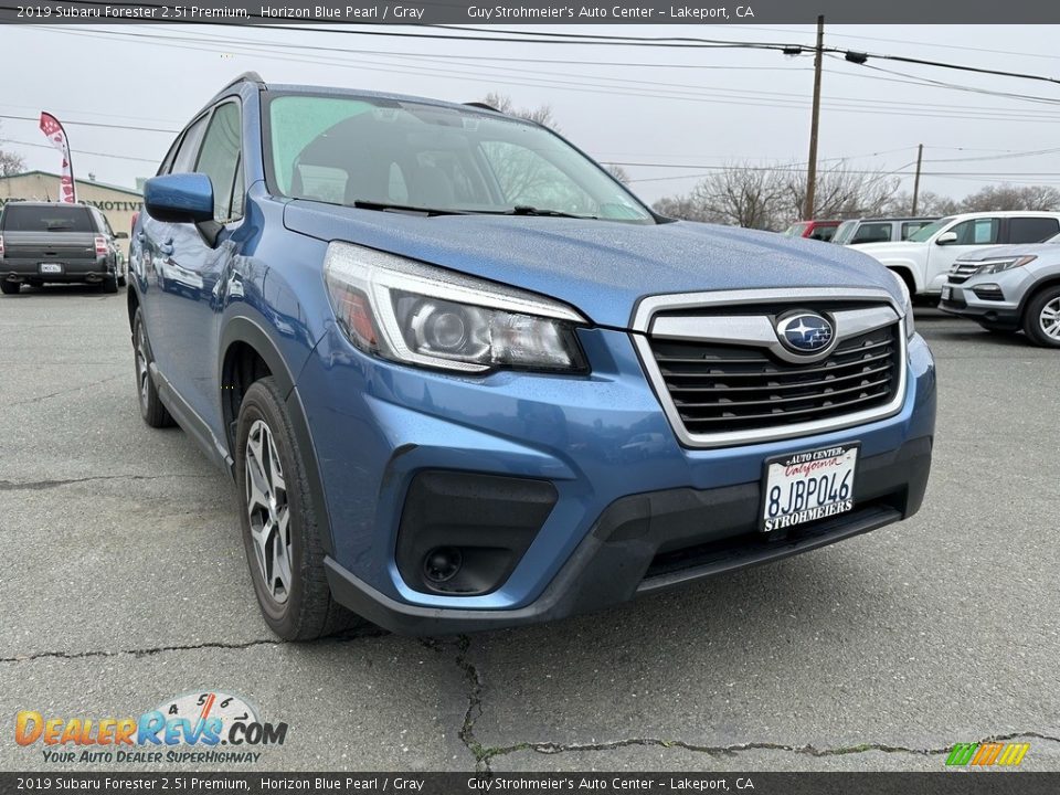 2019 Subaru Forester 2.5i Premium Horizon Blue Pearl / Gray Photo #1