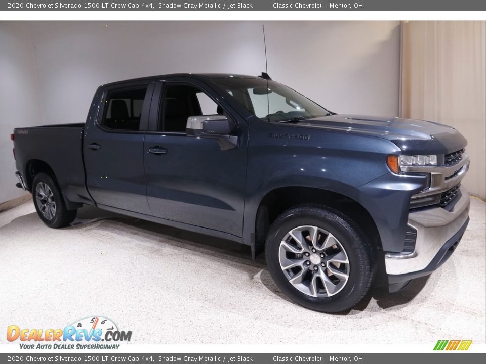 2020 Chevrolet Silverado 1500 LT Crew Cab 4x4 Shadow Gray Metallic / Jet Black Photo #1