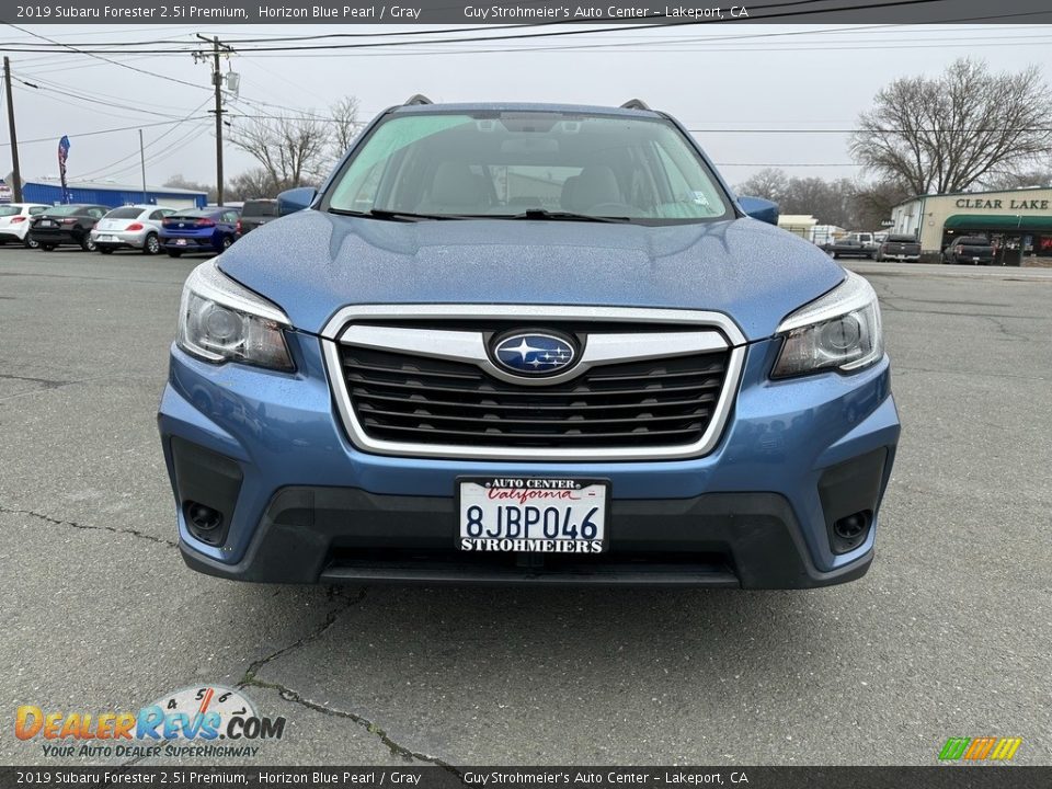 2019 Subaru Forester 2.5i Premium Horizon Blue Pearl / Gray Photo #2