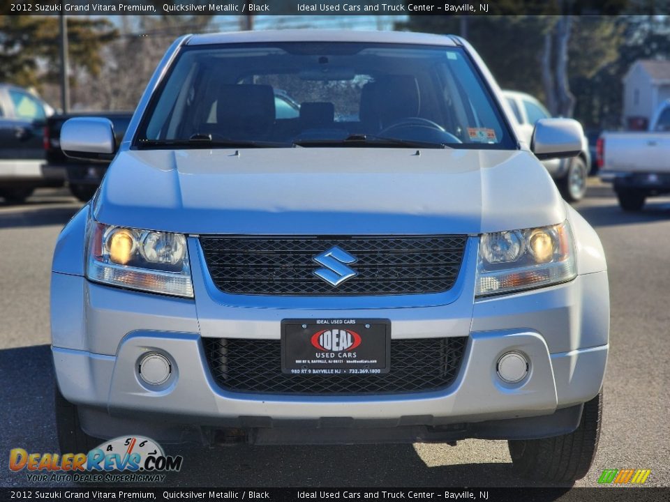 2012 Suzuki Grand Vitara Premium Quicksilver Metallic / Black Photo #3