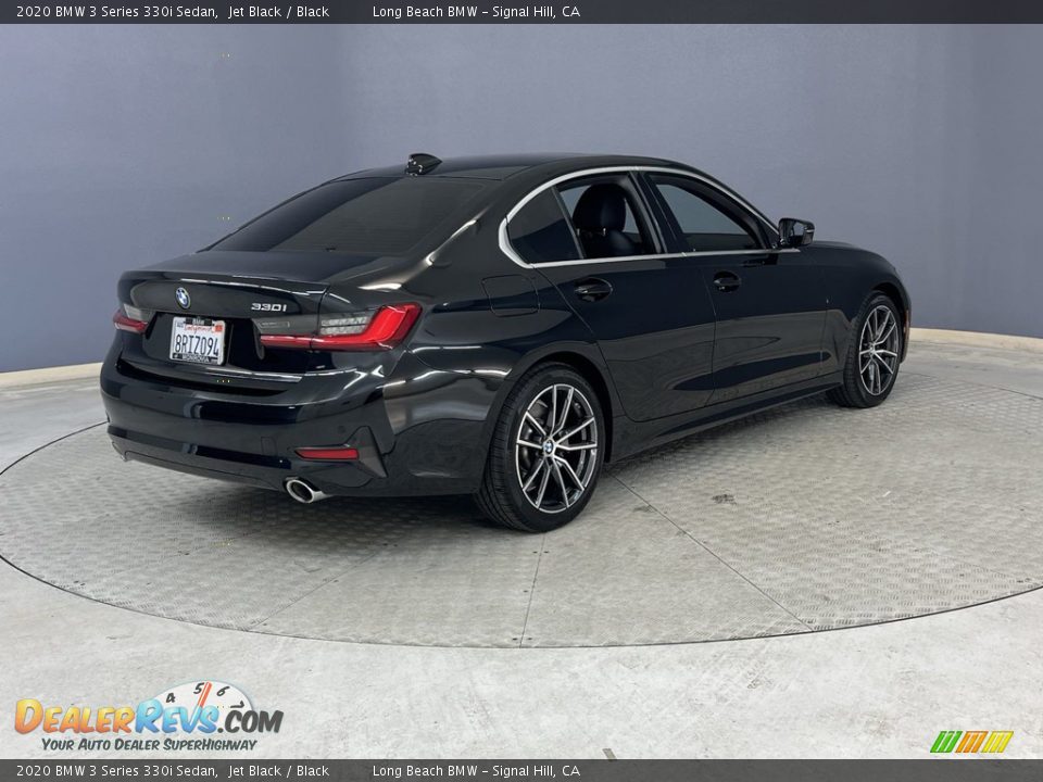 2020 BMW 3 Series 330i Sedan Jet Black / Black Photo #5