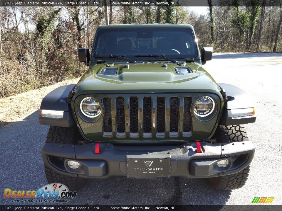 2022 Jeep Gladiator Rubicon 4x4 Sarge Green / Black Photo #3