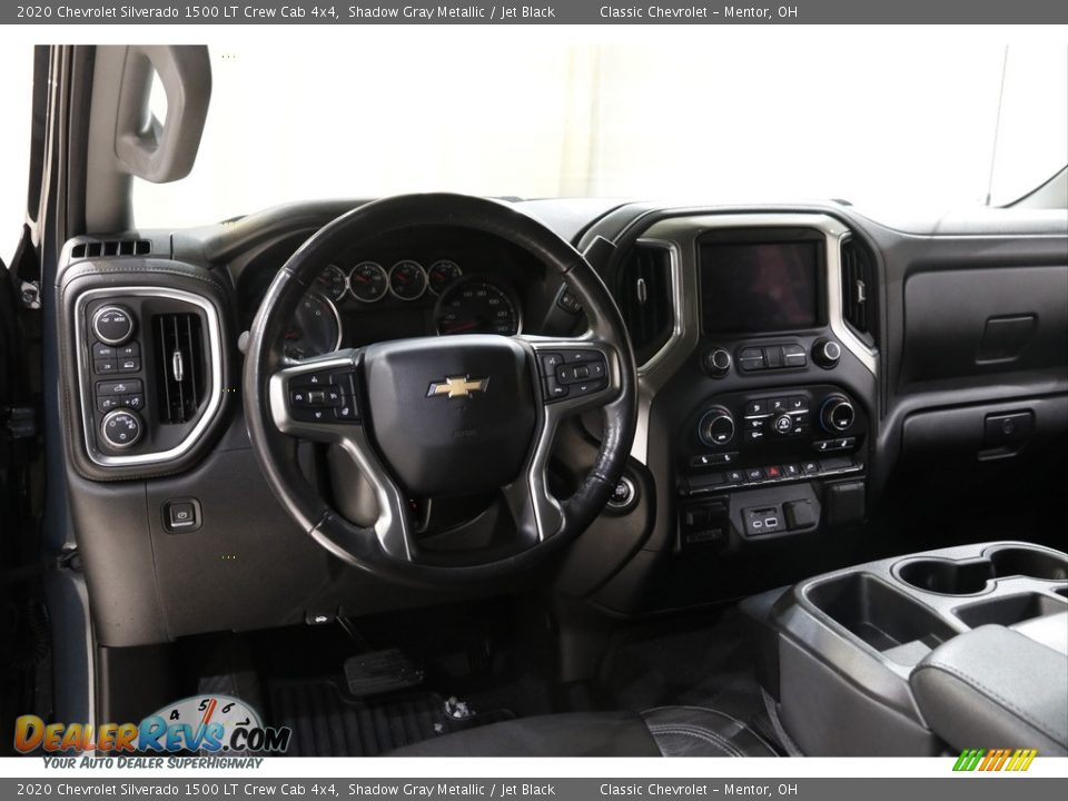 2020 Chevrolet Silverado 1500 LT Crew Cab 4x4 Shadow Gray Metallic / Jet Black Photo #7