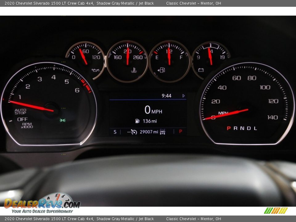2020 Chevrolet Silverado 1500 LT Crew Cab 4x4 Shadow Gray Metallic / Jet Black Photo #9
