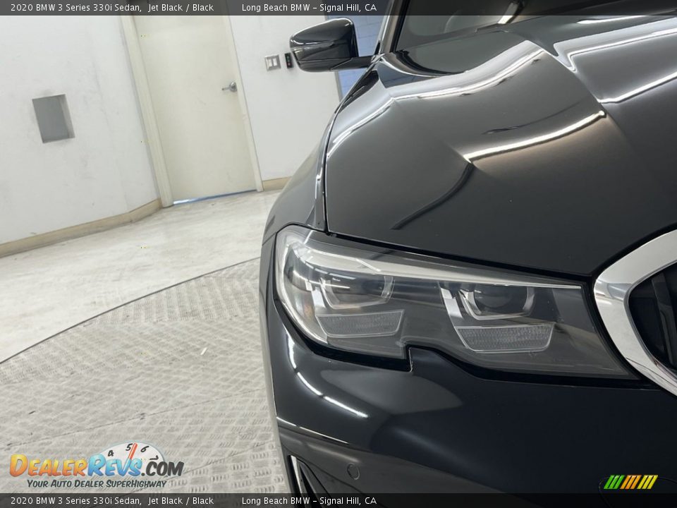 2020 BMW 3 Series 330i Sedan Jet Black / Black Photo #7