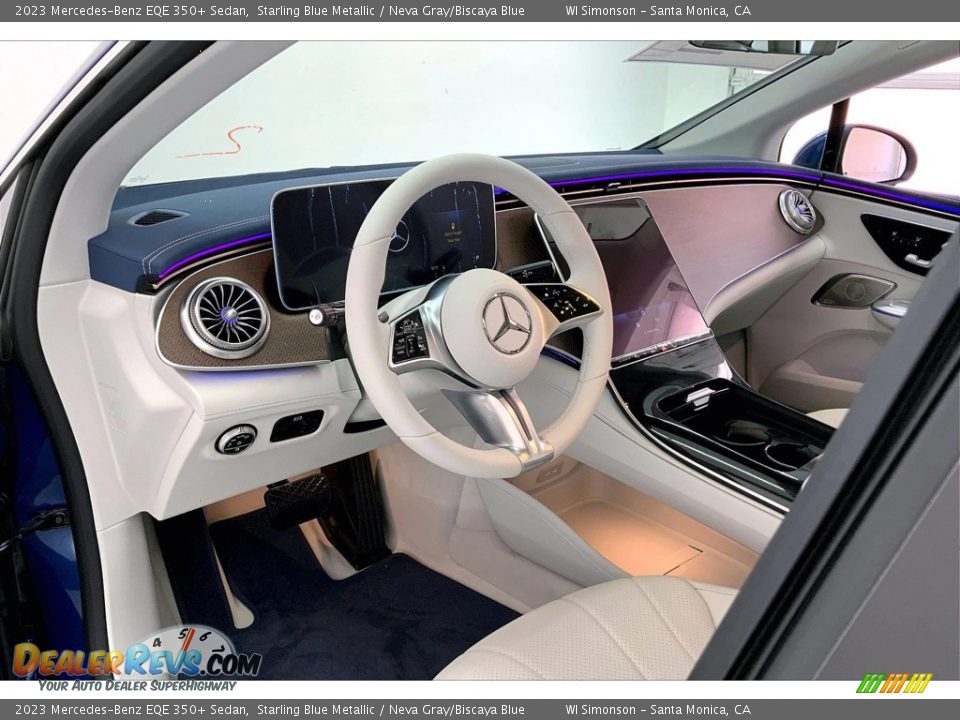 Front Seat of 2023 Mercedes-Benz EQE 350+ Sedan Photo #4