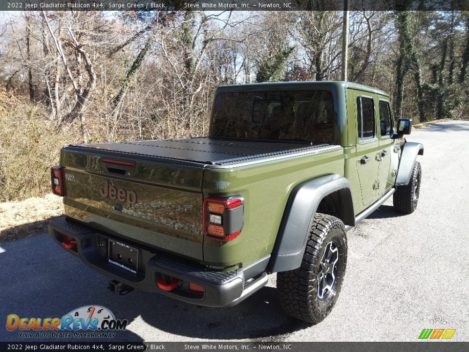 2022 Jeep Gladiator Rubicon 4x4 Sarge Green / Black Photo #6