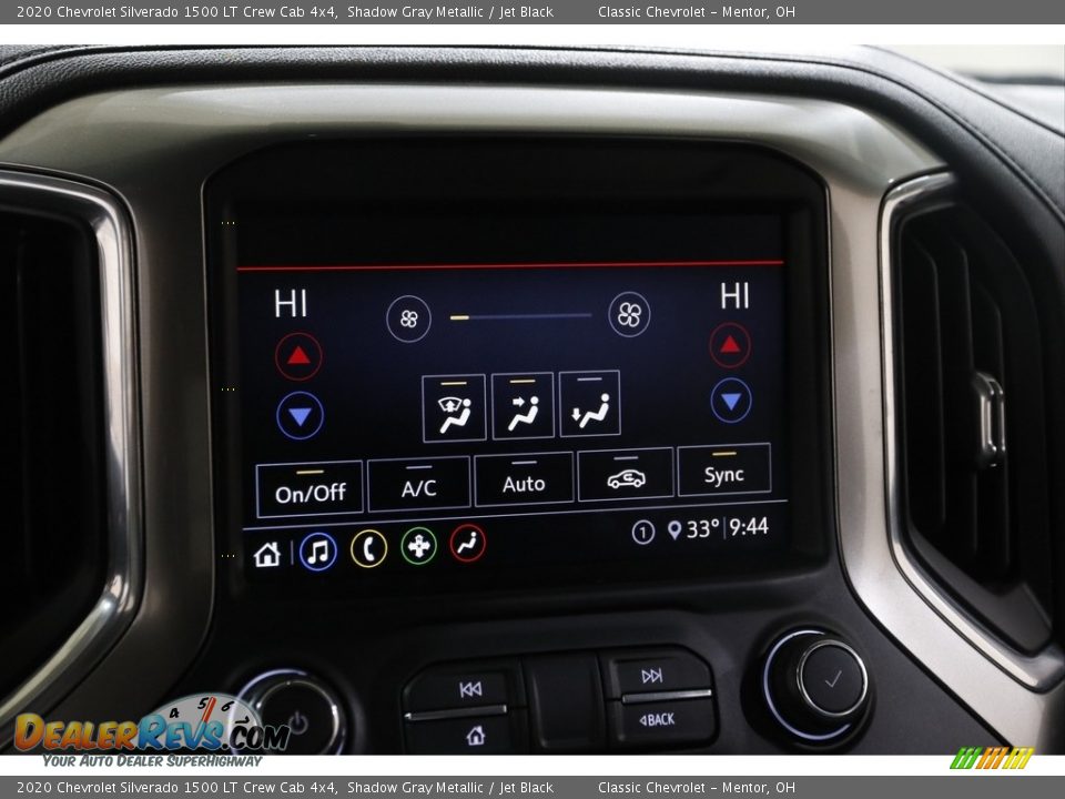 2020 Chevrolet Silverado 1500 LT Crew Cab 4x4 Shadow Gray Metallic / Jet Black Photo #13