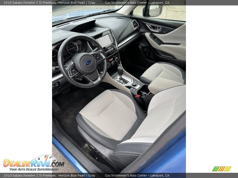 2019 Subaru Forester 2.5i Premium Horizon Blue Pearl / Gray Photo #10