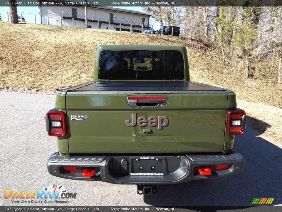 2022 Jeep Gladiator Rubicon 4x4 Sarge Green / Black Photo #7
