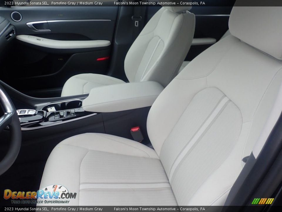 2023 Hyundai Sonata SEL Portofino Gray / Medium Gray Photo #10