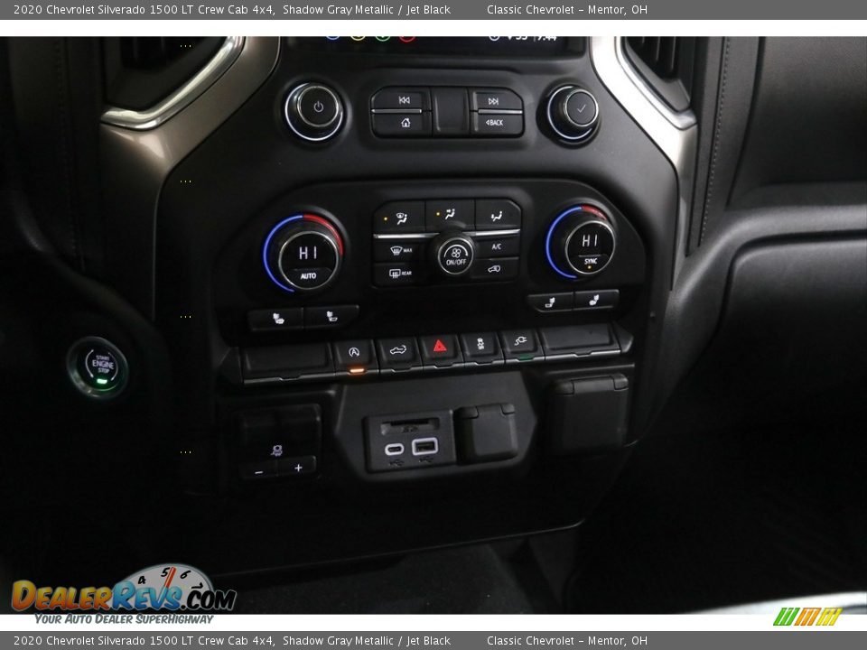 2020 Chevrolet Silverado 1500 LT Crew Cab 4x4 Shadow Gray Metallic / Jet Black Photo #15