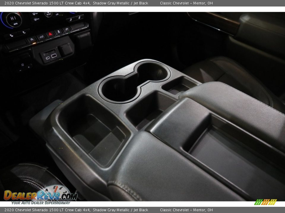 2020 Chevrolet Silverado 1500 LT Crew Cab 4x4 Shadow Gray Metallic / Jet Black Photo #16