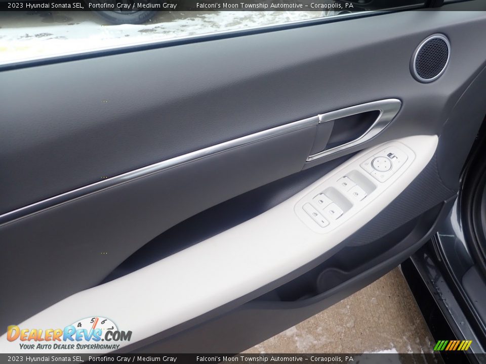 2023 Hyundai Sonata SEL Portofino Gray / Medium Gray Photo #14