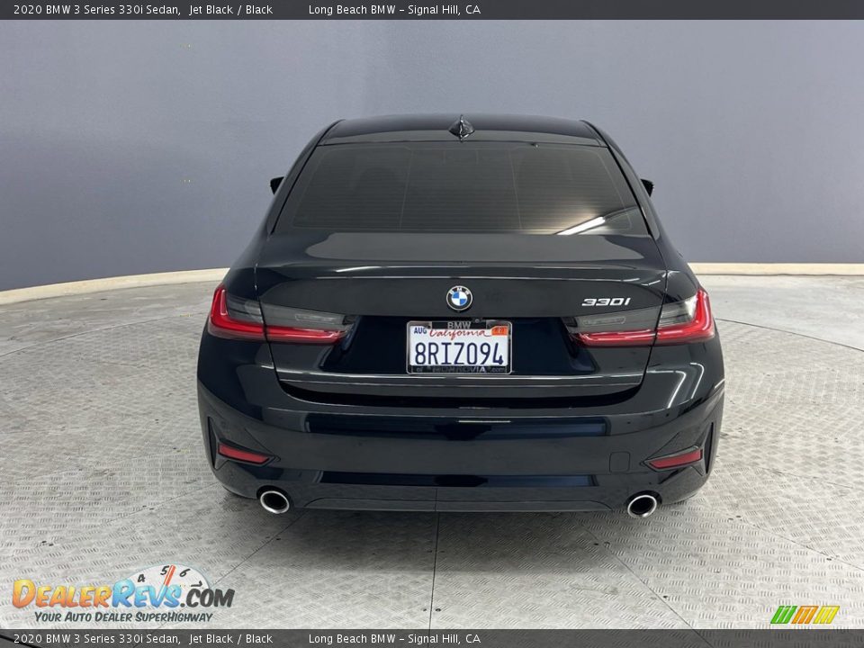 2020 BMW 3 Series 330i Sedan Jet Black / Black Photo #14