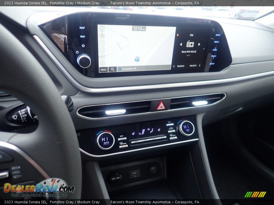 2023 Hyundai Sonata SEL Portofino Gray / Medium Gray Photo #17