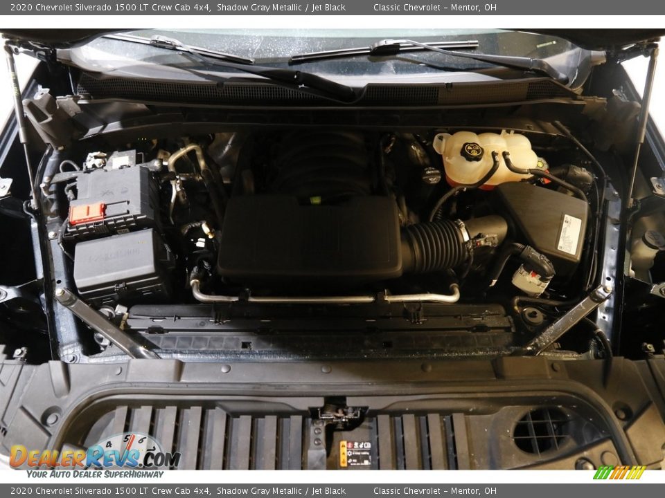 2020 Chevrolet Silverado 1500 LT Crew Cab 4x4 Shadow Gray Metallic / Jet Black Photo #21