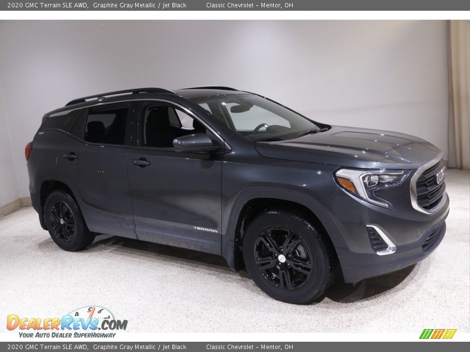 2020 GMC Terrain SLE AWD Graphite Gray Metallic / Jet Black Photo #1