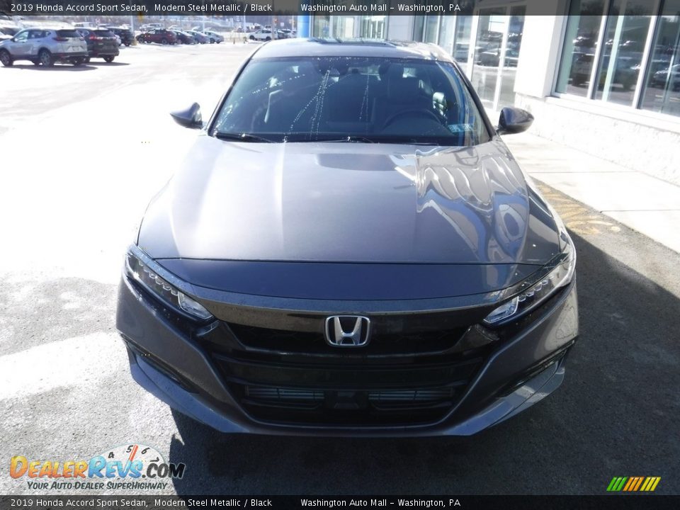 2019 Honda Accord Sport Sedan Modern Steel Metallic / Black Photo #5