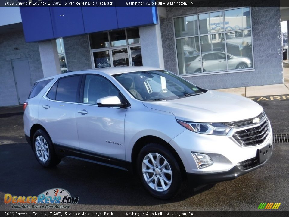 2019 Chevrolet Equinox LT AWD Silver Ice Metallic / Jet Black Photo #1