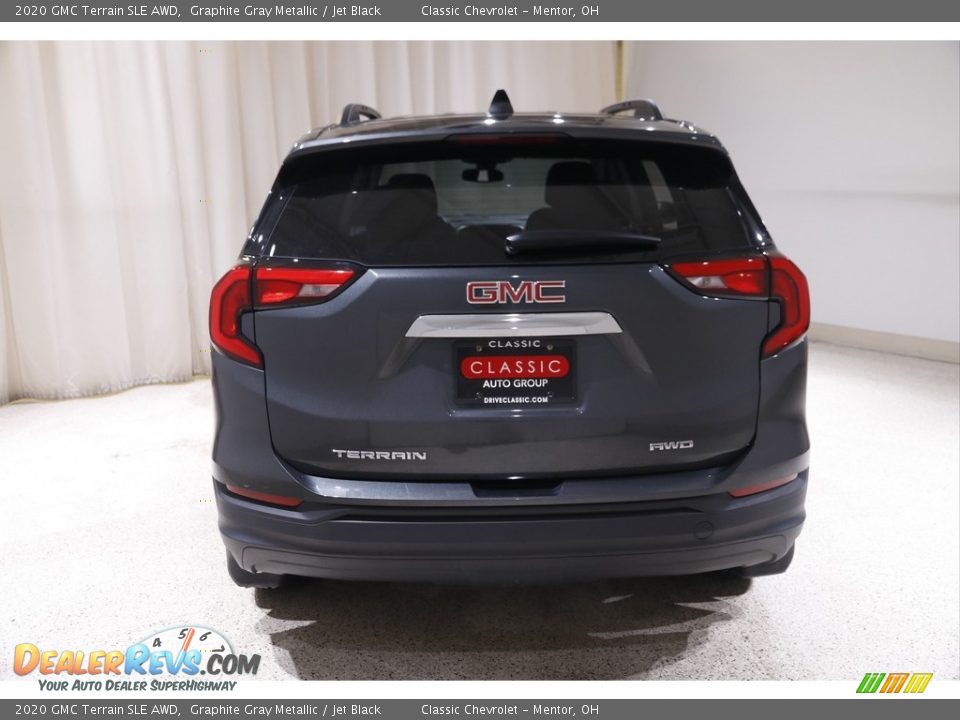 2020 GMC Terrain SLE AWD Graphite Gray Metallic / Jet Black Photo #18