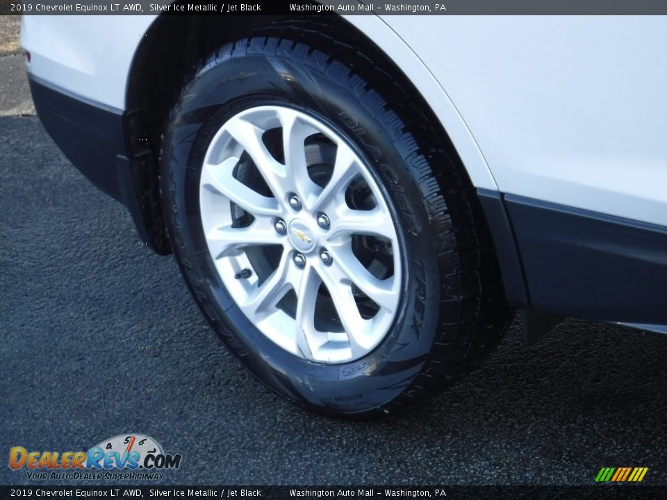 2019 Chevrolet Equinox LT AWD Silver Ice Metallic / Jet Black Photo #3