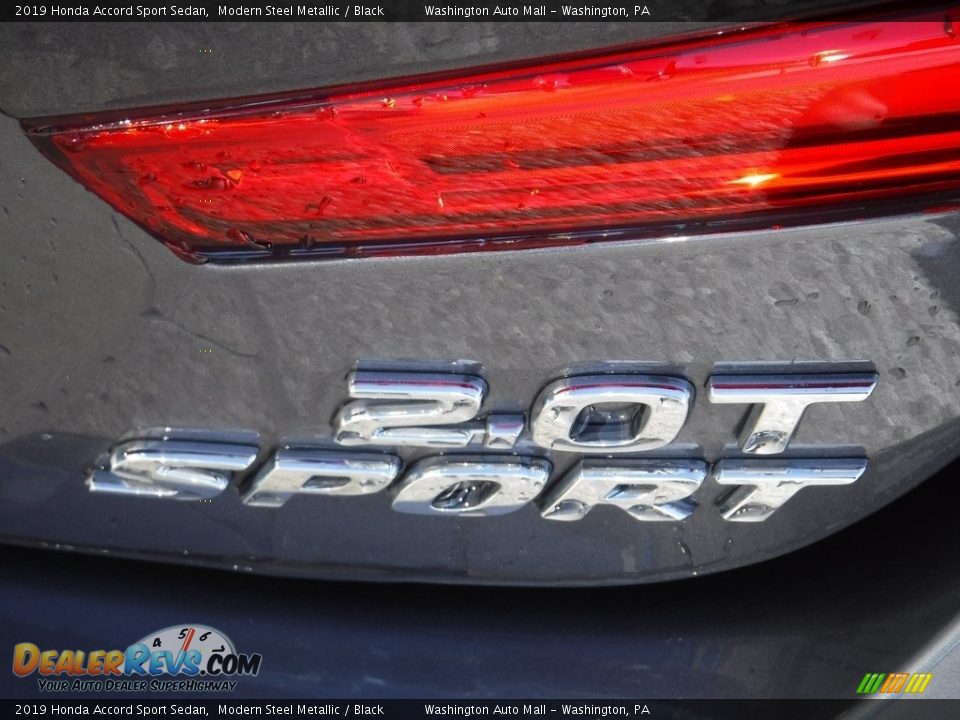 2019 Honda Accord Sport Sedan Modern Steel Metallic / Black Photo #11